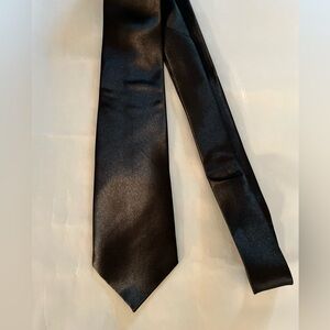 Black Hand Made 100% Polyester Men’s Neck Tie New